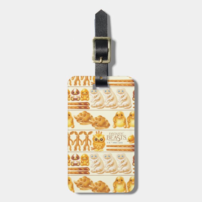 Etiqueta De Bagagem Kowalski Bakery Rows of Treats Pattern (Frente Vertical)