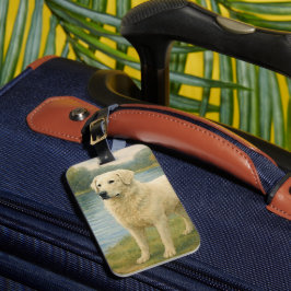 Etiqueta De Bagagem Kuvasz