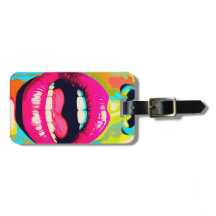 Lábios pop Art Girl