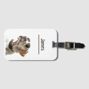 Etiqueta De Bagagem Labrador Personalizado Retriever