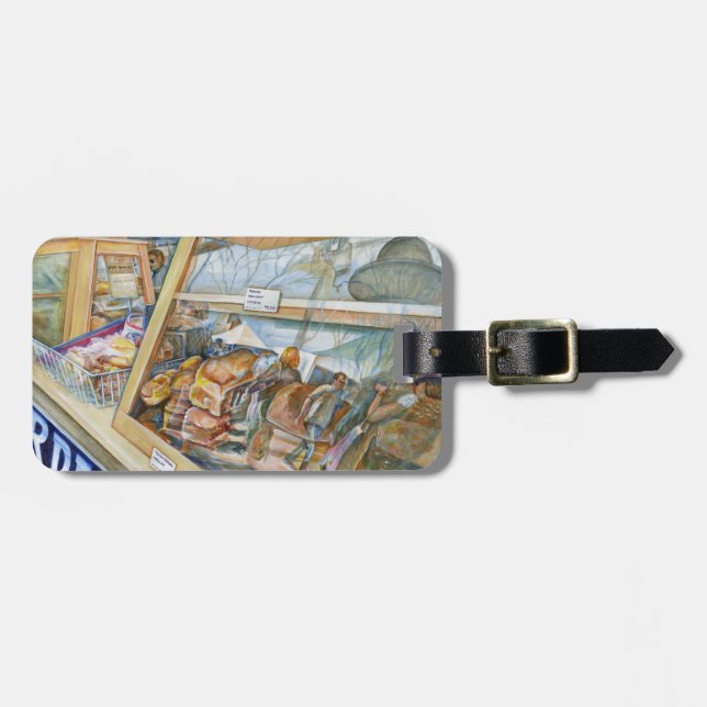 Etiqueta De Bagagem Lado ensolarado da loucura (Frente Horizontal)