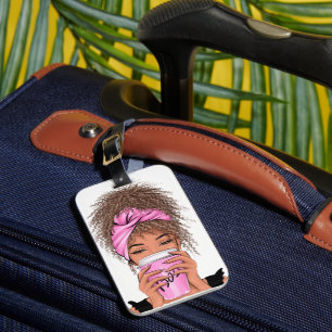 Etiqueta De Bagagem Lady Boss Life, Chefe Babe Bangle Bracelet Bu