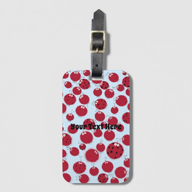 Etiqueta De Bagagem Ladybug Shindig (Frente Vertical)