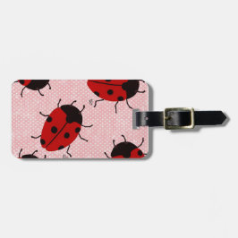 ETIQUETA DE BAGAGEM LADYBUGS