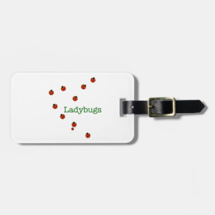 Etiqueta De Bagagem Ladybugs