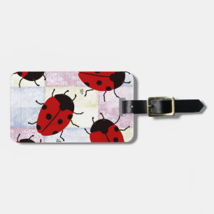 ETIQUETA DE BAGAGEM LADYBUGS