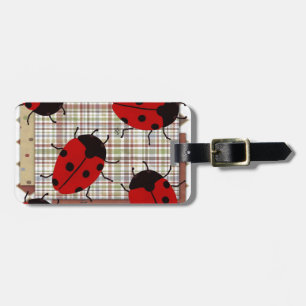 ETIQUETA DE BAGAGEM LADYBUGS