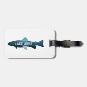 Etiqueta De Bagagem Lago Anna Virginia Peixes