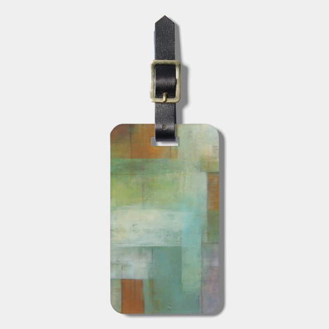 Etiqueta De Bagagem Lago Blue Essence II (Frente Vertical)