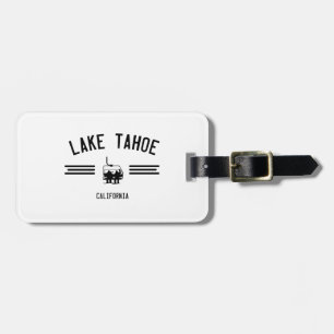 Etiqueta De Bagagem Lake Tahoe Califórnia