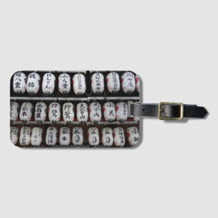 Etiqueta De Bagagem Lanternas Japoneses