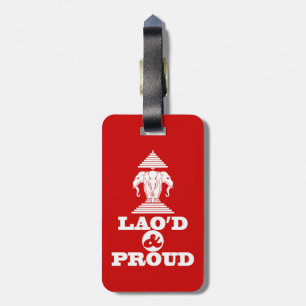 ETIQUETA DE BAGAGEM LAO'D E ORGULHO