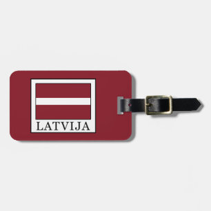 Etiqueta De Bagagem Latvija