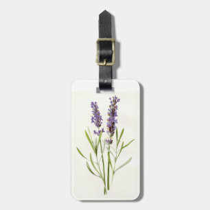 Etiqueta De Bagagem Lavanda do vintage