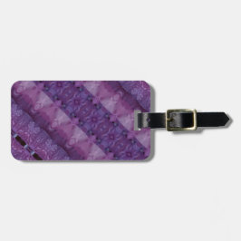 Etiqueta De Bagagem Lavanda Ikat 13