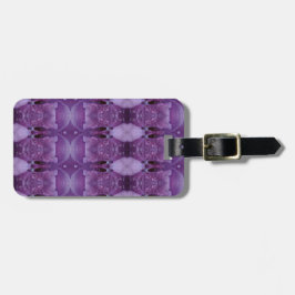 Etiqueta De Bagagem Lavanda Ikat 6