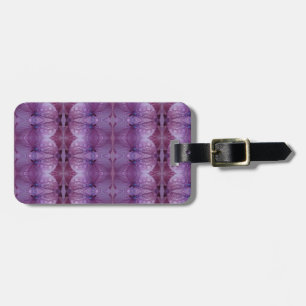 Etiqueta De Bagagem Lavanda Pouf 