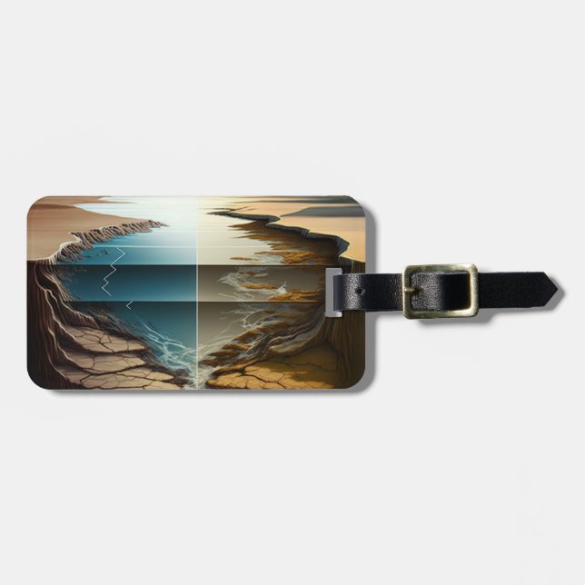 Etiqueta De Bagagem Layers Unveiled (Frente Horizontal)