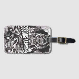 ETIQUETA DE BAGAGEM LEGENDARY GORILLA LESSONS LEARN LUGGAGE TAG