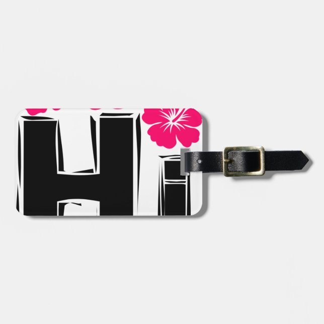 Etiqueta De Bagagem Lembranças dos presentes de Havaí (Frente Horizontal)