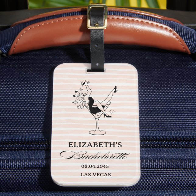 Etiqueta De Bagagem Lembrancinhas da Despedida de Solteira (Frente Insitu 2)