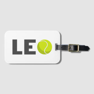 Etiqueta De Bagagem Leo Tênis