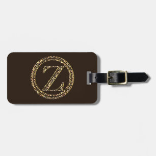 Etiqueta De Bagagem Leopardo Z