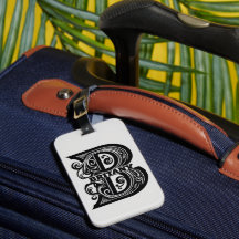 Letter B Custom Monogram