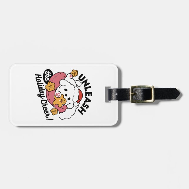 Etiqueta De Bagagem Leve o Natal para o Natal (Frente Horizontal)