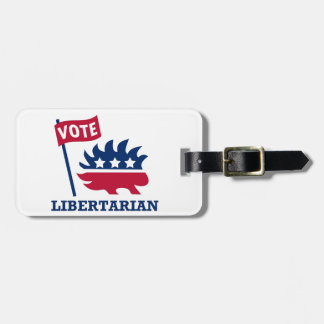 Etiqueta De Bagagem LIBERTÁRIO do VOTO -