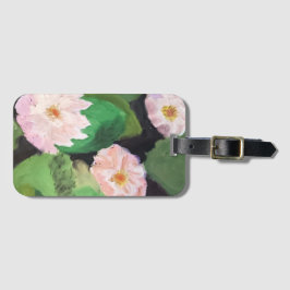 Etiqueta De Bagagem Lilly Pads
