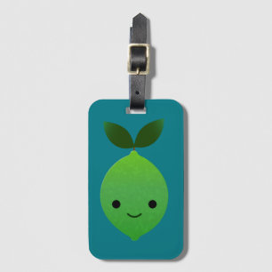 Etiqueta De Bagagem Limão Kawaii Cute