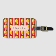 Limões amarelo-limão personalizados