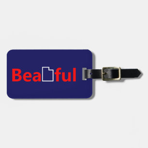 Etiqueta De Bagagem Linda Utah