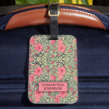Lindo Floral Elegante Inspirado em William Morris 