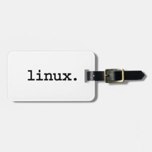 Etiqueta De Bagagem linux.