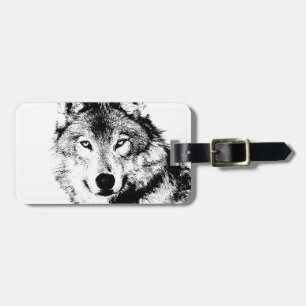 Etiqueta De Bagagem Lobo
