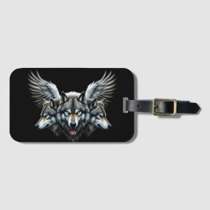 Etiqueta De Bagagem Lobos Guardiões
