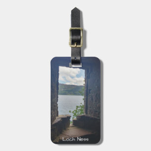 Etiqueta De Bagagem Loch Ness visto do Castelo Urquhart