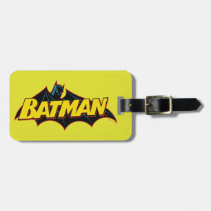 Etiqueta De Bagagem Logotipo da velha escola de Batman  