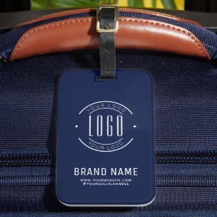 Etiqueta De Bagagem logotipo de empresa personalizado moderno negócio 