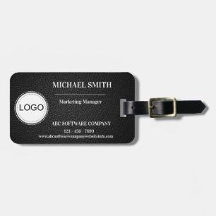 Etiqueta De Bagagem Logotipo de Negócios da Empresa Personalizado em C