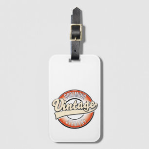 Etiqueta De Bagagem logótipo do estilo de vintage Dortmund,