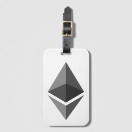 Etiqueta de Bagagem | Logotipo Ethereum ETH