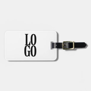 Etiqueta De Bagagem Logotipo Personalizado de Empresa ou Negócio em Br
