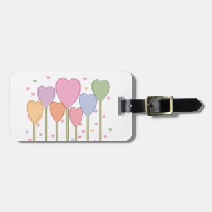 Etiqueta De Bagagem Lolipps Whimsical Heart