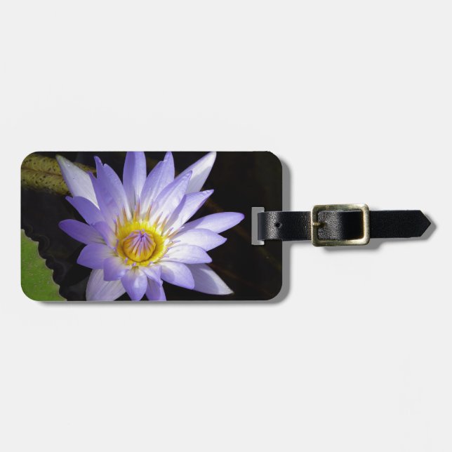 Etiqueta De Bagagem lotus azul Nil (Frente Horizontal)