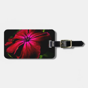 Etiqueta De Bagagem Ltcn Detalhes Personalizáveis da Flor Selvagem Ro
