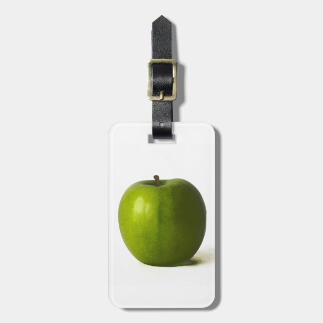 Etiqueta De Bagagem Ltm de cd da Apple Verde (Frente Vertical)