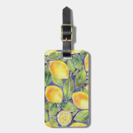 Etiqueta De Bagagem Lucky Lemon